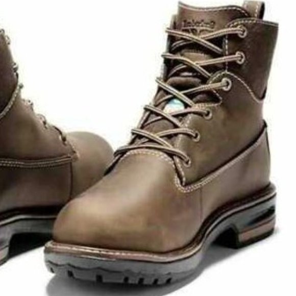 TIMBERLAND PRO STEEL TOE WOMAN'S BOOTS - Picture 6 of 8